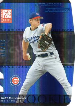 2003 Donruss/Leaf/Playoff (DLP) Rookies & Traded - 2003 Donruss Elite Extra Edition Aspirations #8 Todd Wellemeyer Front
