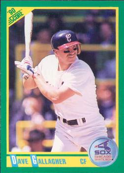 1990 Score #115 Dave Gallagher Front