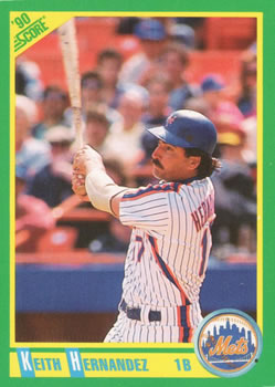 1990 Score #193 Keith Hernandez Front