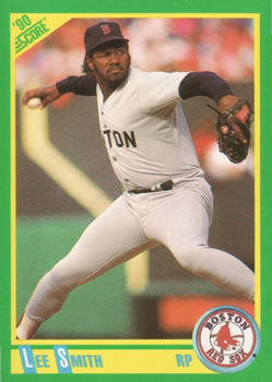 1990 Score #37 Lee Smith Front