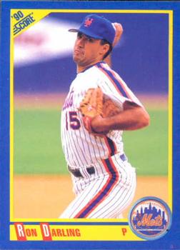 1990 Score #446 Ron Darling Front