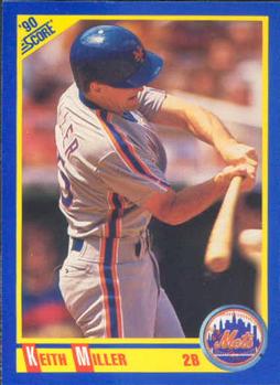 1990 Score #559 Keith Miller Front