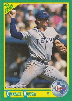1990 Score #202 Charlie Hough Front