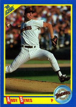 1990 Score #578 Andy Benes Front