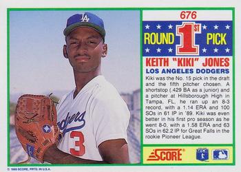 1990 Score #676 Keith 