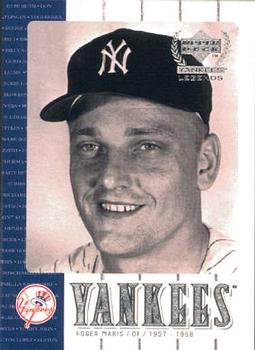 2000 Upper Deck Yankees Legends #14 Roger Maris Front