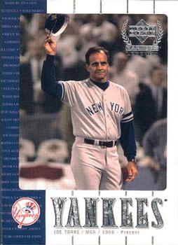 2000 Upper Deck Yankees Legends #24 Joe Torre Front