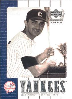 2000 Upper Deck Yankees Legends #32 Joe Pepitone Front