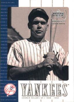 2000 Upper Deck Yankees Legends #38 Charlie Keller Front