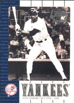 2000 Upper Deck Yankees Legends #41 Cliff Johnson Front