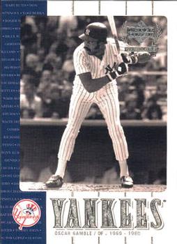 2000 Upper Deck Yankees Legends #42 Oscar Gamble Front