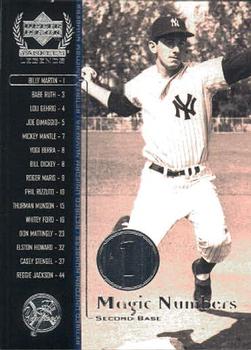 2000 Upper Deck Yankees Legends #51 Billy Martin Front