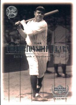 2000 Upper Deck Yankees Legends #66 Babe Ruth Front