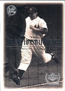 2000 Upper Deck Yankees Legends #73 Tommy Henrich Front