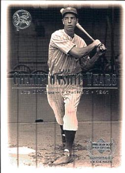 2000 Upper Deck Yankees Legends #74 Joe DiMaggio Front