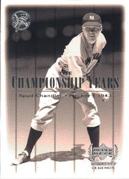 2000 Upper Deck Yankees Legends #75 Spud Chandler Front