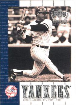 2000 Upper Deck Yankees Legends #7 Reggie Jackson Front