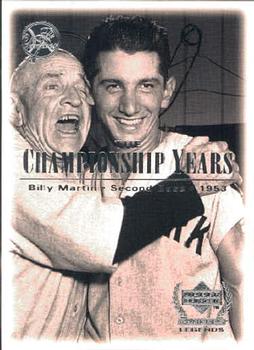 2000 Upper Deck Yankees Legends #81 Billy Martin Front
