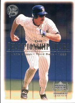 2000 Upper Deck Yankees Legends #88 Wade Boggs Front
