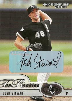 2003 Donruss/Leaf/Playoff (DLP) Rookies & Traded - 2003 Donruss Rookies & Traded Autographs #10 Josh Stewart Front