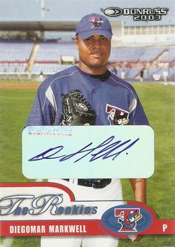 2003 Donruss/Leaf/Playoff (DLP) Rookies & Traded - 2003 Donruss Rookies & Traded Autographs #50 Diegomar Markwell Front