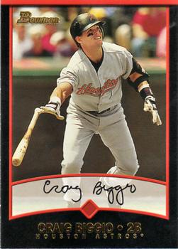 2001 Bowman #10 Craig Biggio Front