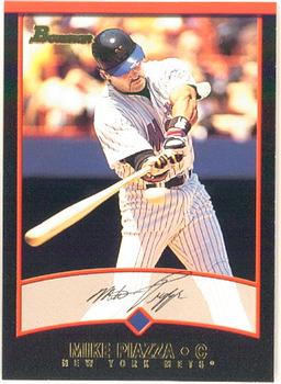 2001 Bowman #100 Mike Piazza Front