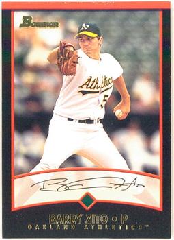 2001 Bowman #125 Barry Zito Front