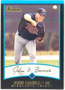 2001 Bowman #169 John Barnes Front