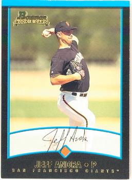 2001 Bowman #209 Jeff Andra Front
