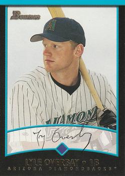 2001 Bowman #323 Lyle Overbay Front