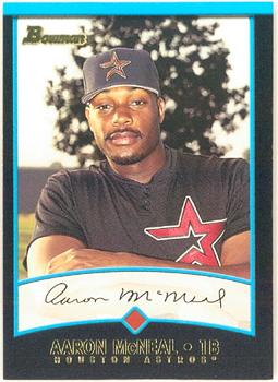 2001 Bowman #366 Aaron McNeal Front