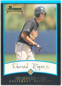 2001 Bowman #423 Ed Rogers Front
