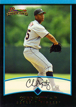 2001 Bowman #396 Chad Petty Front