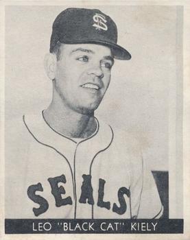 1957 Golden State Dairy San Francisco Seals #NNO Leo Kiely Front