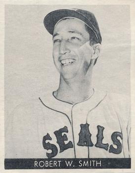 1957 Golden State Dairy San Francisco Seals #NNO Robert Smith Front