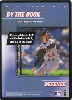 2002 MLB Showdown - Strategy Promos #S4 By the Book / Brad Radke Front