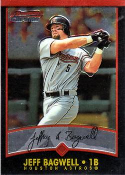 2001 Bowman Chrome #109 Jeff Bagwell Front