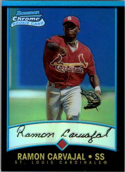 2001 Bowman Chrome #114 Ramon Carvajal Front