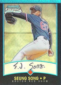 2001 Bowman Chrome #147 Seung Song Front