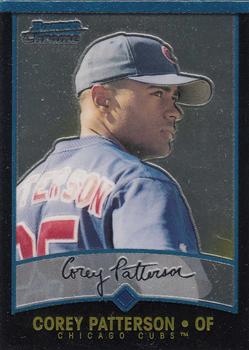 2001 Bowman Chrome #237 Corey Patterson Front