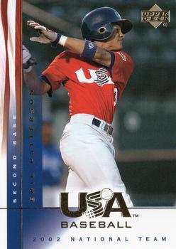 2002 Upper Deck USA Baseball National Team #16 Eric Patterson Front