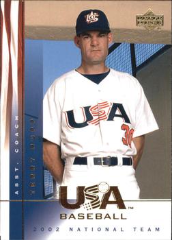 2002 Upper Deck USA Baseball National Team #27 Terry Rupp Front