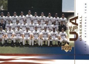 2002 Upper Deck USA Baseball National Team #28 Team USA Team Photo Front