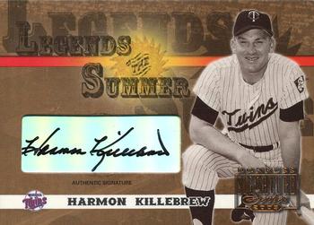 2003 Donruss Signature - Legends of Summer Autographs #LS-18 Harmon Killebrew Front