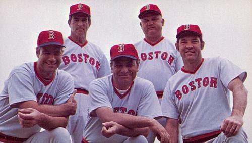 1976 Boston Red Sox Photocards #NNO Coaches Front