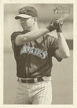 2001 Bowman Heritage #78 Todd Helton Front
