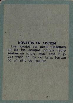 1970 Ovenca Venezuelan #64 Novatos en Accion Back