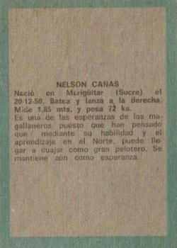 1970 Ovenca Venezuelan #88 Nelson Canas Back