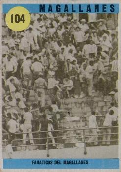 1970 Ovenca Venezuelan #104 Fanaticos del Magallanes Front